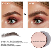 Eyebrow Wax Brow Gel, Brow Styling Wax, Long Lasting Sweat-Proof Waterproof Eyebrow Gel, Clear Eyebrow Gel for Fluffy Brow Freeze, Eyebrow Soap, Brow Lifting Wax, Eyebrow Styling Gel